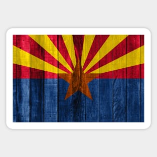 Flag of Arizona - Wood Sticker